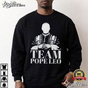 Team Pope Leo XIV Catholic T Shirt (1)