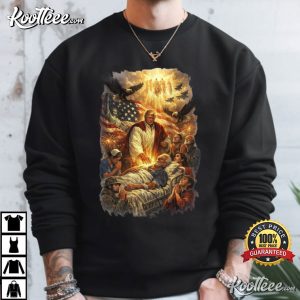 America Funny Trump Jesus Political Meme T Shirt (4)