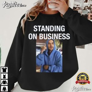 Justin Bieber Standing On Business T Shirt (1)