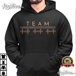 Team Bridges Icon Logo Graphic T Shirt (4)