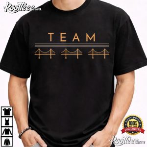 Team Bridges Icon Logo Graphic T Shirt (3)