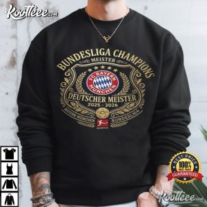 Bayern Munich 2025 2026 Bundesliga Champions Sports T Shirt (4)