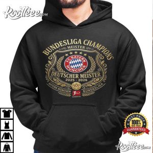 Bayern Munich 2025 2026 Bundesliga Champions Sports T Shirt (3)