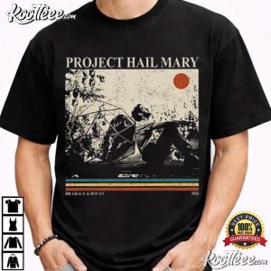 Project Hail Mary Dr Grace And Rocky Classic Movie T Shirt (2)