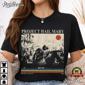 Project Hail Mary Dr Grace And Rocky Classic Movie T Shirt (3)
