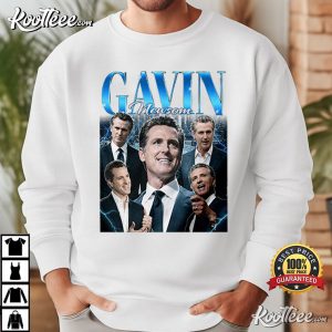 Gavin Newsom 40th Governor California Bear Vintage T Shirt (1)
