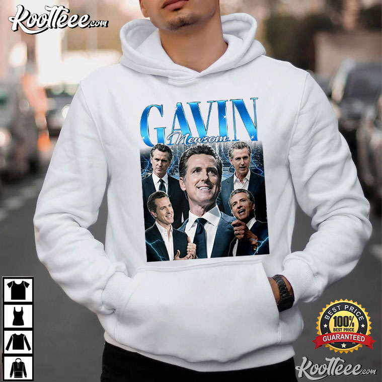 Gavin Newsom 40th Governor California Bear Vintage T-Shirt