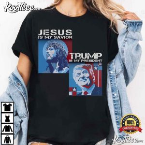Trump Jesus Humor Patriotic Leader Healing Patriot T Shirt (3)