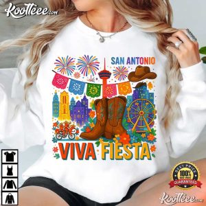 Viva Fiesta San Antonio Cinco De Mayo 2026 T Shirt (4)