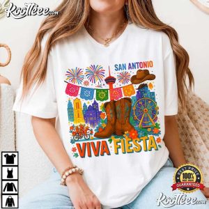 Viva Fiesta San Antonio Cinco De Mayo 2026 T Shirt (1)