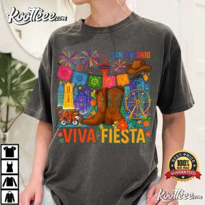 Viva Fiesta San Antonio Cinco De Mayo 2026 T Shirt (2)
