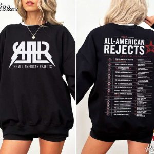 All American Rejects Vintage Band Tour 2026 T Shirt (4)