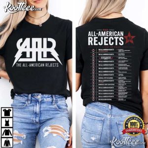All American Rejects Vintage Band Tour 2026 T Shirt (1)