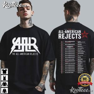 All American Rejects Vintage Band Tour 2026 T Shirt (3)