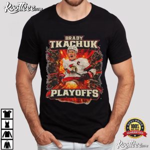 Ottawa Senators Brady Tkachuk Playoffs Hockey Player T-Shirt