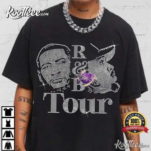 R And B Tour Usher Inspired Rhinestone Bling Music T Shirt (1)