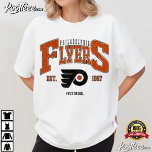 Philadelphia Flyers Ice Hockey Team Retro 90s T Shirt (4)
