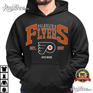 Philadelphia Flyers Ice Hockey Team Retro 90s T Shirt (1)