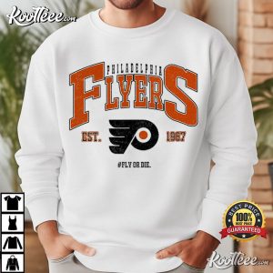 Philadelphia Flyers Ice Hockey Team Retro 90s T Shirt (2)