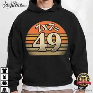7x7 Gen Z Viral Math Meme T Shirt (4)
