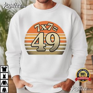 7x7 Gen Z Viral Math Meme T Shirt (1)