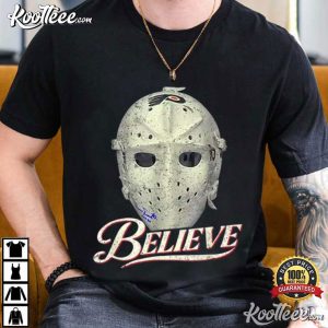 Philadelphia Flyers Believe Vintage Jason Mask T Shirt (1)