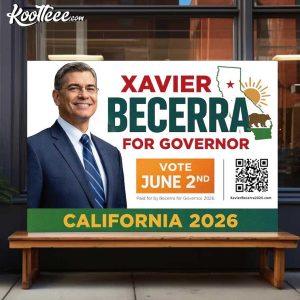 Xavier Becerra 2026 California Governor Political Campaign Flag (3)