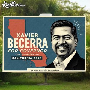 Xavier Becerra 2026 California Governor Campaign Flag (3)
