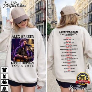 Alex Warren Little Orphan Tour 2026 Music Fan T Shirt (4)