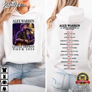 Alex Warren Little Orphan Tour 2026 Music Fan T Shirt (3)