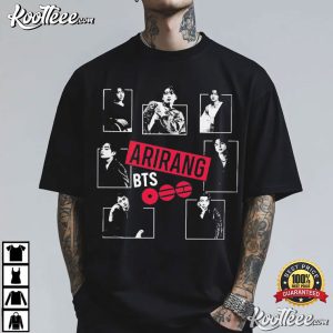 Arirang BTS Bangtan Sonyeondan Kpop Graphic T Shirt (4)