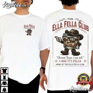Ella Fella Club Cowboy Whiskey Western Country Concert T Shirt (2)