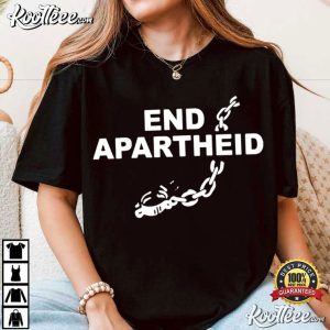End Apartheid Stop Racism Equality Awareness T Shirt (3)