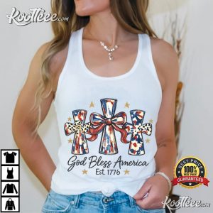 God Bless America 250th Anniversary USA Patriotic 4th Of July T Shirt (3)