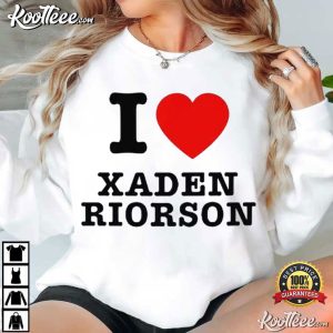 Fourth Wing I Love Xaden Riorson T Shirt (1)