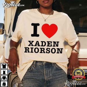 Fourth Wing I Love Xaden Riorson T Shirt (2)