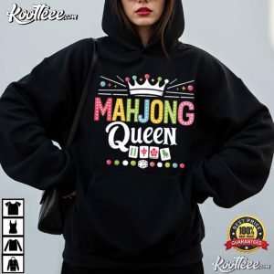 Mahjong Queen Funny Mahjong Lover T Shirt (4)