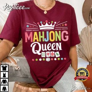 Mahjong Queen Funny Mahjong Lover T Shirt (3)