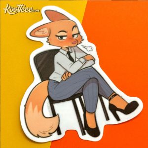 Diane Foxington The Bad Guys Sticker