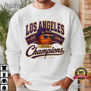 Basketball 2026 Champions Los Angeles Game Day T Shirt (3)