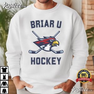 Briar U Hockey Hawk Mascot Sports T Shirt (4)