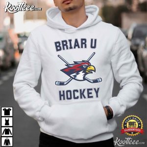 Briar U Hockey Hawk Mascot Sports T Shirt (3)