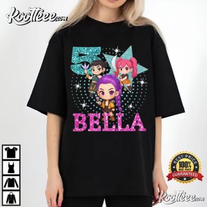 Kpop Demon Hunter Birthday Girl Custom T Shirt (3)