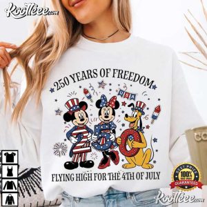 Mickey And Friends 4th Of July Disney Patriotic T Shirt (1)