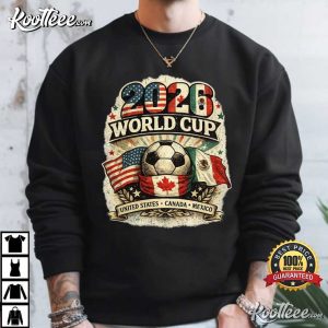 Soccer 2026 World Cup USA Canada Mexico T Shirt (1)