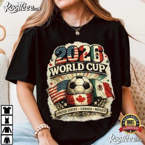 Soccer 2026 World Cup USA Canada Mexico T Shirt (3)