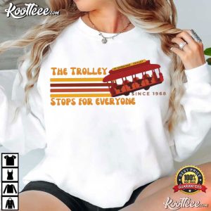 The Trolley Stops For Everyone Mr Rogers Tribute Activist T Shirt (4)