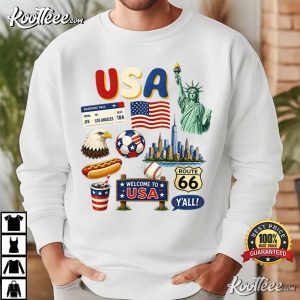 USA Soccer Fan 2026 National Football Tournament T Shirt (1)