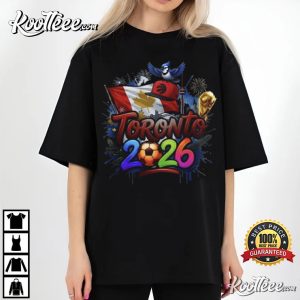 Toronto World Cup 2026 Vintage FIFA Fan T Shirt (4)