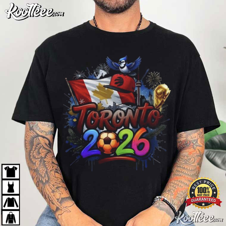 Toronto World Cup 2026 Vintage FIFA Fan T-Shirt